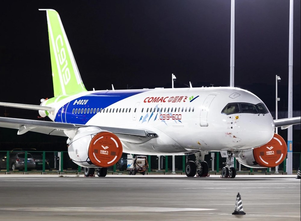 C919-600 rozpoczął testy kołowania. COMAC rozwija wersję dla wysoko położonych lotnisk