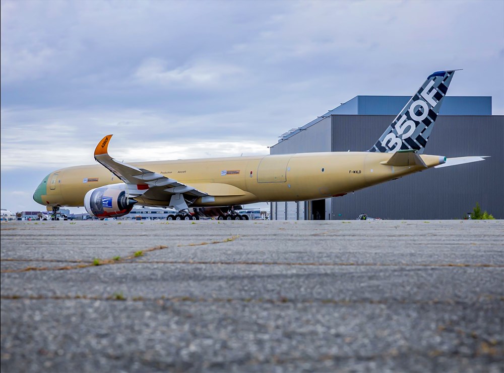 Airbus zakończył montaż testowego A350F