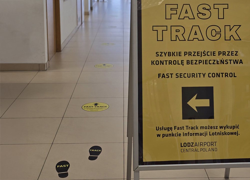 Lotnisko w Łodzi uruchamia Fast Track. Za szybszą kontrolę zapłacimy 50 zł