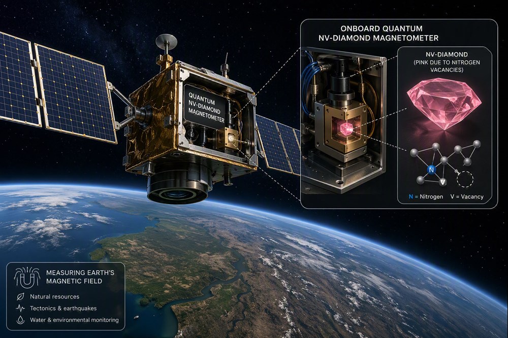 Honeywell Aerospace opracuje kwantowy magnetometr do badań ziemskiego pola magnetycznego