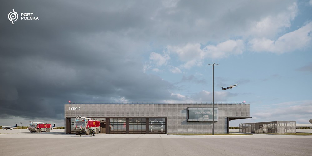 Portu Polska. Powstaną dwie strażnice lotniskowej straży pożarnej