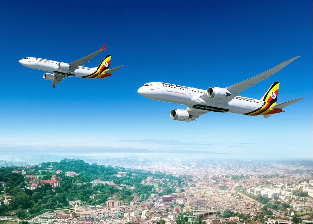 Uganda Airlines po raz pierwszy zamawiają Boeingi. Przewoźnik kupi osiem nowych samolotów