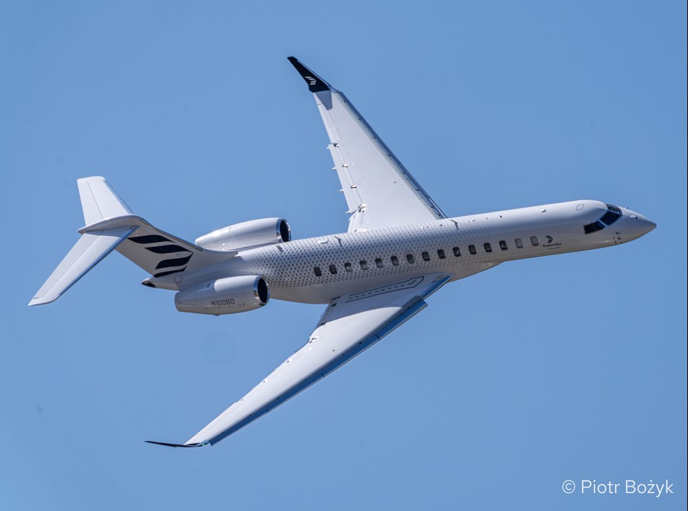 Bombardier: Global 8000 z deklaracją środowiskową EPD
