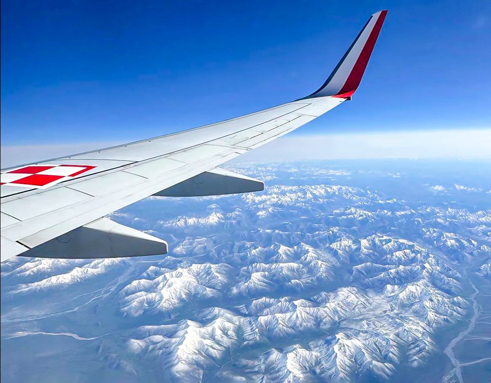 1. BLT wykonała pierwszy polarny lot boeingiem B737-800 (zdjęcia)