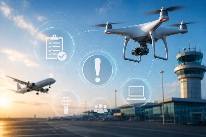 Zasady zgłaszania zdarzeń w lotnictwie cywilnym – idą zmiany dla dronów