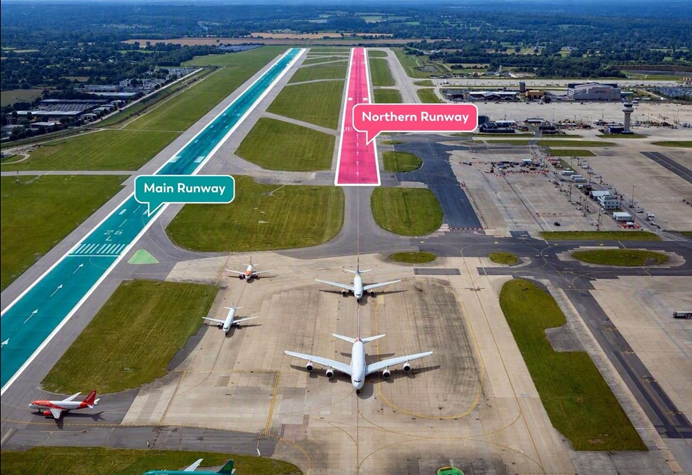 Gatwick z zielonym światłem dla drugiej drogi startowej