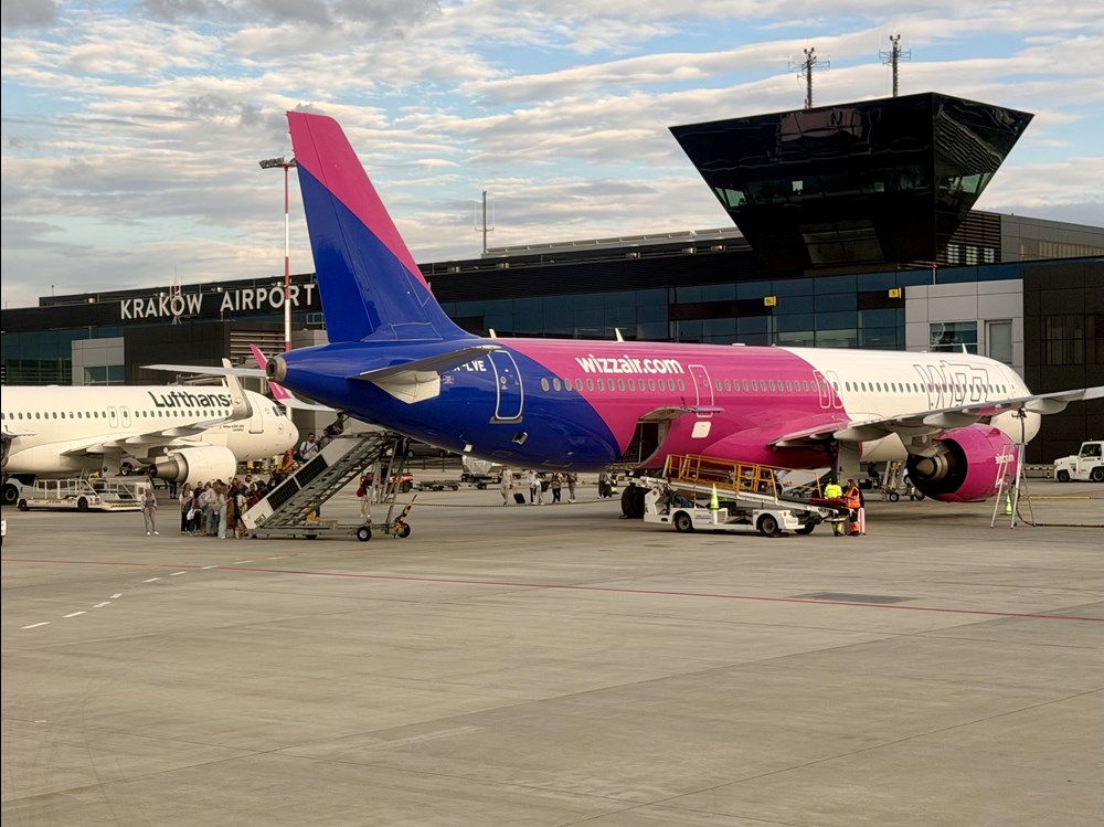 Wizz Air tnie zimową siatkę połączeń z Krakowa