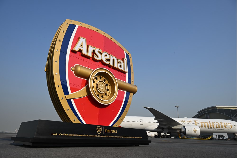 Emirates pokazują, jak powstał Aircrafted Arsenal Crest