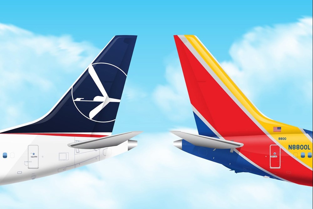 LOT i Southwest Airlines z umową interline