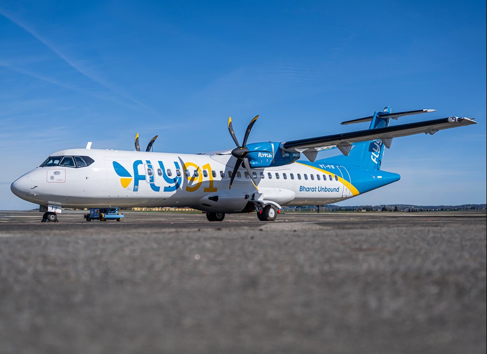 FLY91 zamawia 40 ATR 72-600. Indyjska linia chce zwiększyć flotę do 60 maszyn