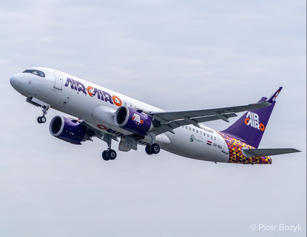 Air Cairo zamawia 15 Airbusów A320neo. Linia chce mieć 130 samolotów