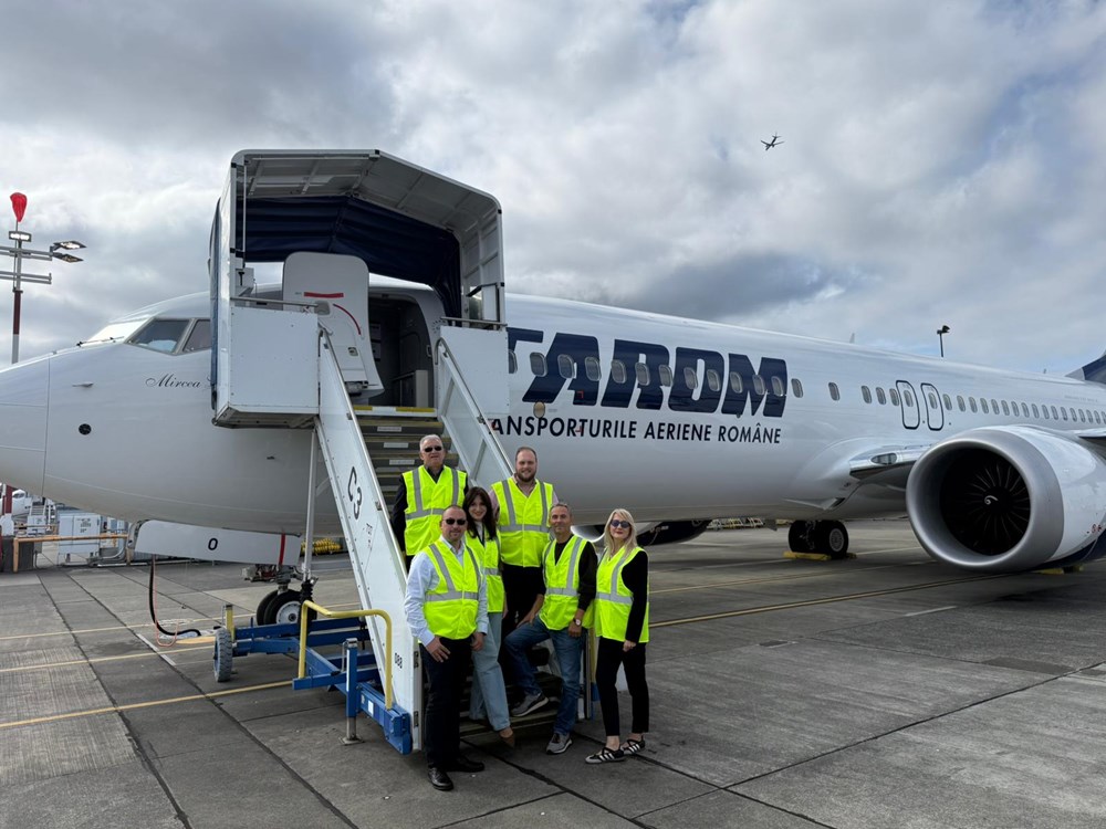 TAROM odebrał pierwszego boeinga 737 MAX 8