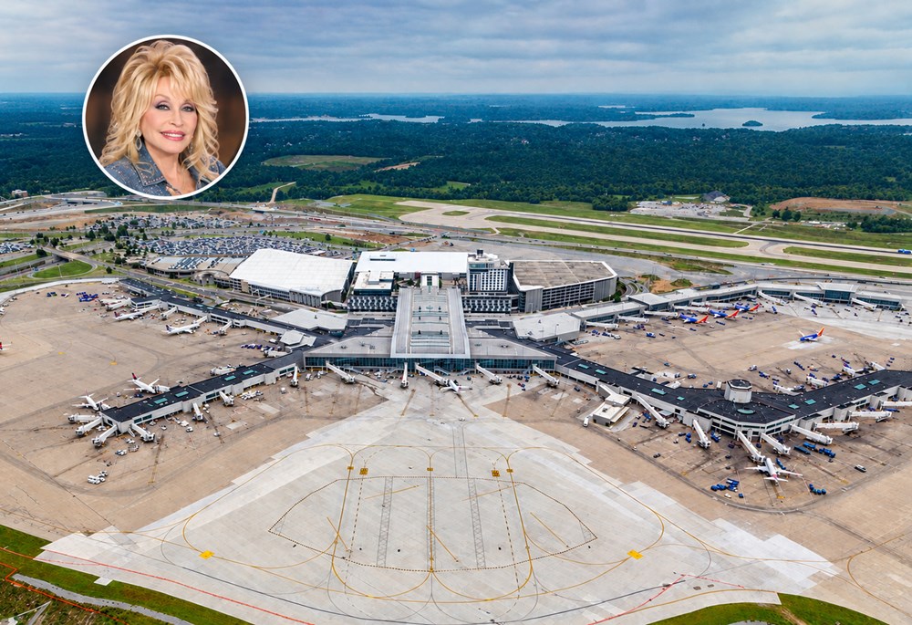 Dolly Parton zostanie patronką lotniska w Nashville