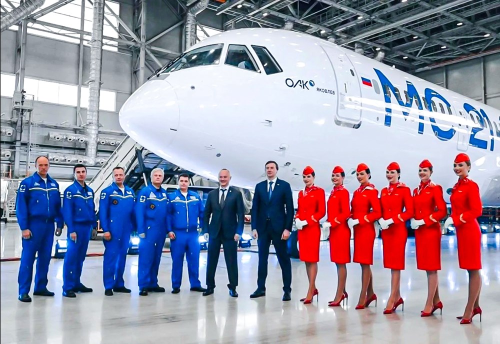 Mimo opóźnień Aerofłot zamawia 90 kolejnych MC-21