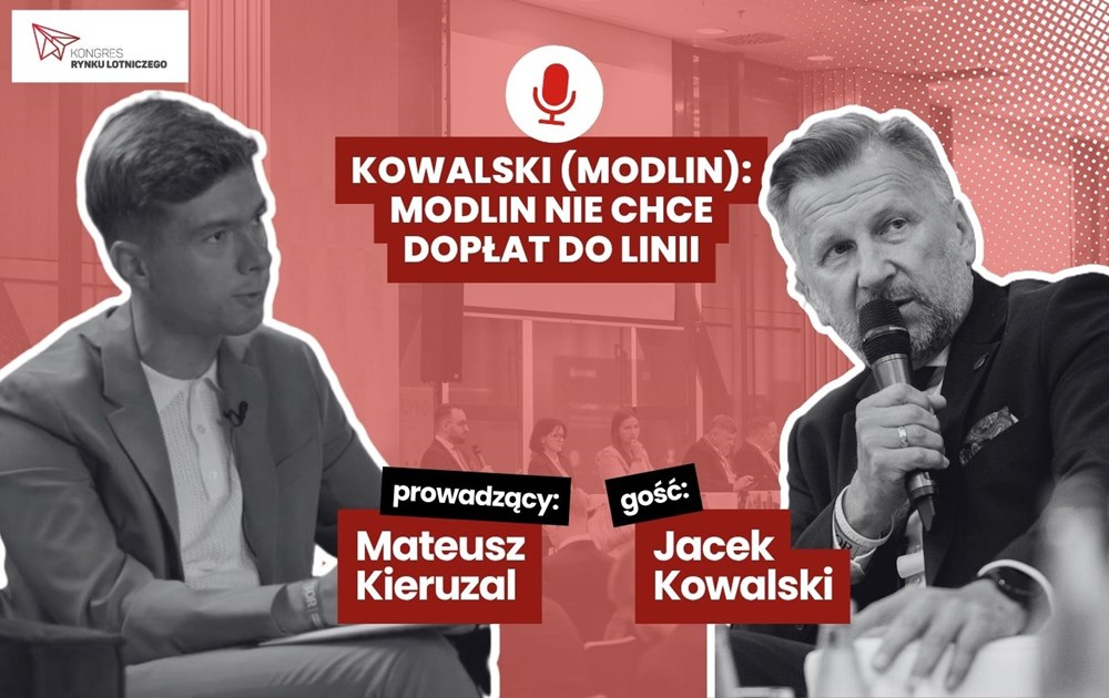 Kowalski (Modlin): Modlin nie chce dopłat do linii