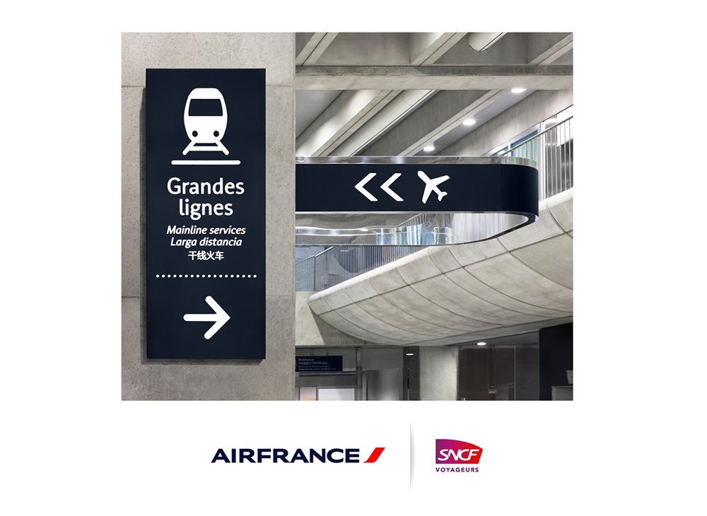 Air France i SNCF rozszerzają Train + Air na wszystkie pociągi OUIGO obsługujące lotnisko CDG