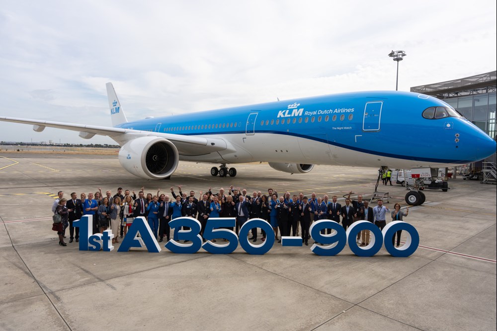 KLM: Pierwszy Airbus A350 w Amsterdamie. Toronto pierwszym kierunkiem