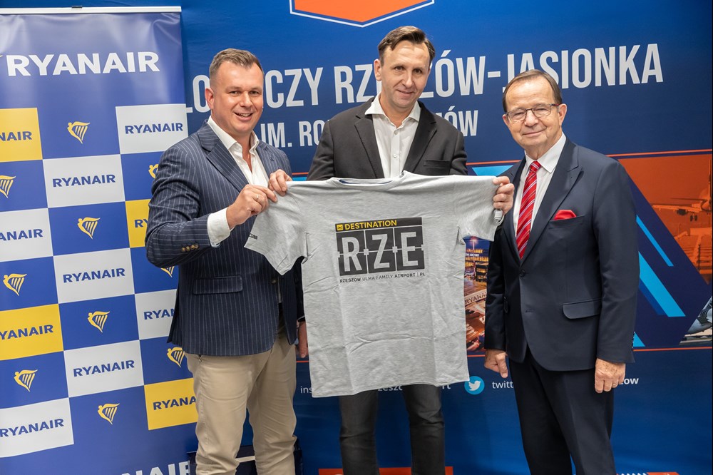 Rzeszów-Jasionka: 20 lat współpracy z Ryanair. "Ważny rynek na mapie Polski"