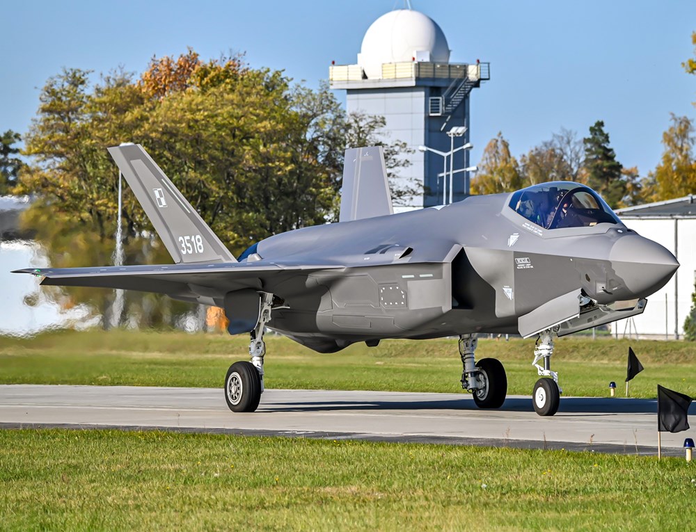 MON: 10. F-35 „Husarz” wylądował w Polsce
